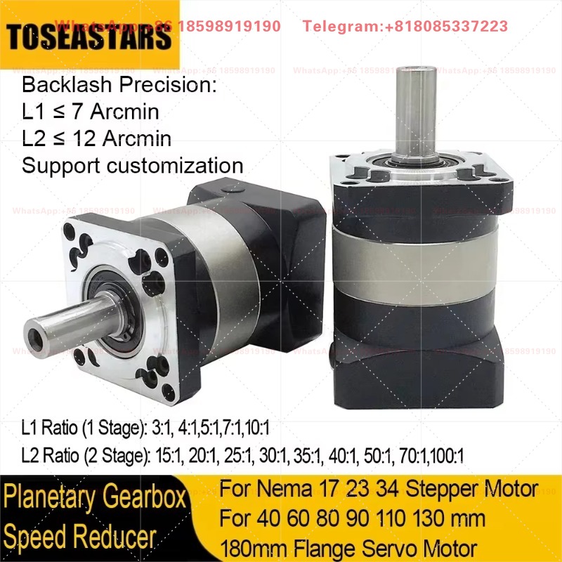 Planetary Gearbox Reducer Nema 23 34 - Motor reductor de engranajes planetarios para