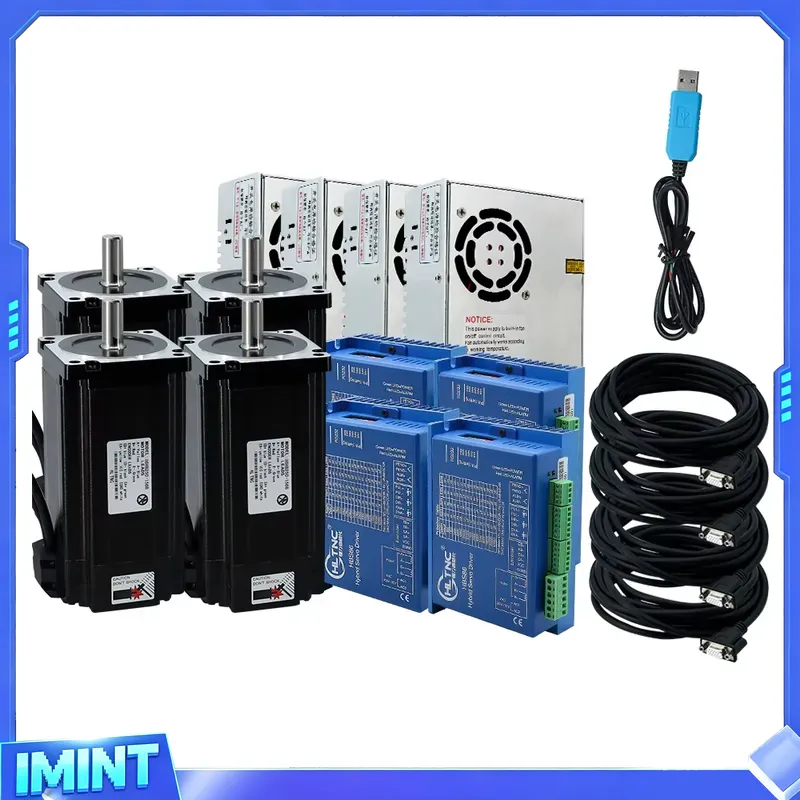 Kit de Motor Paso a Paso de Bu - Hybrid Servo Driver Nema 34 8.5Nm reseña y precio