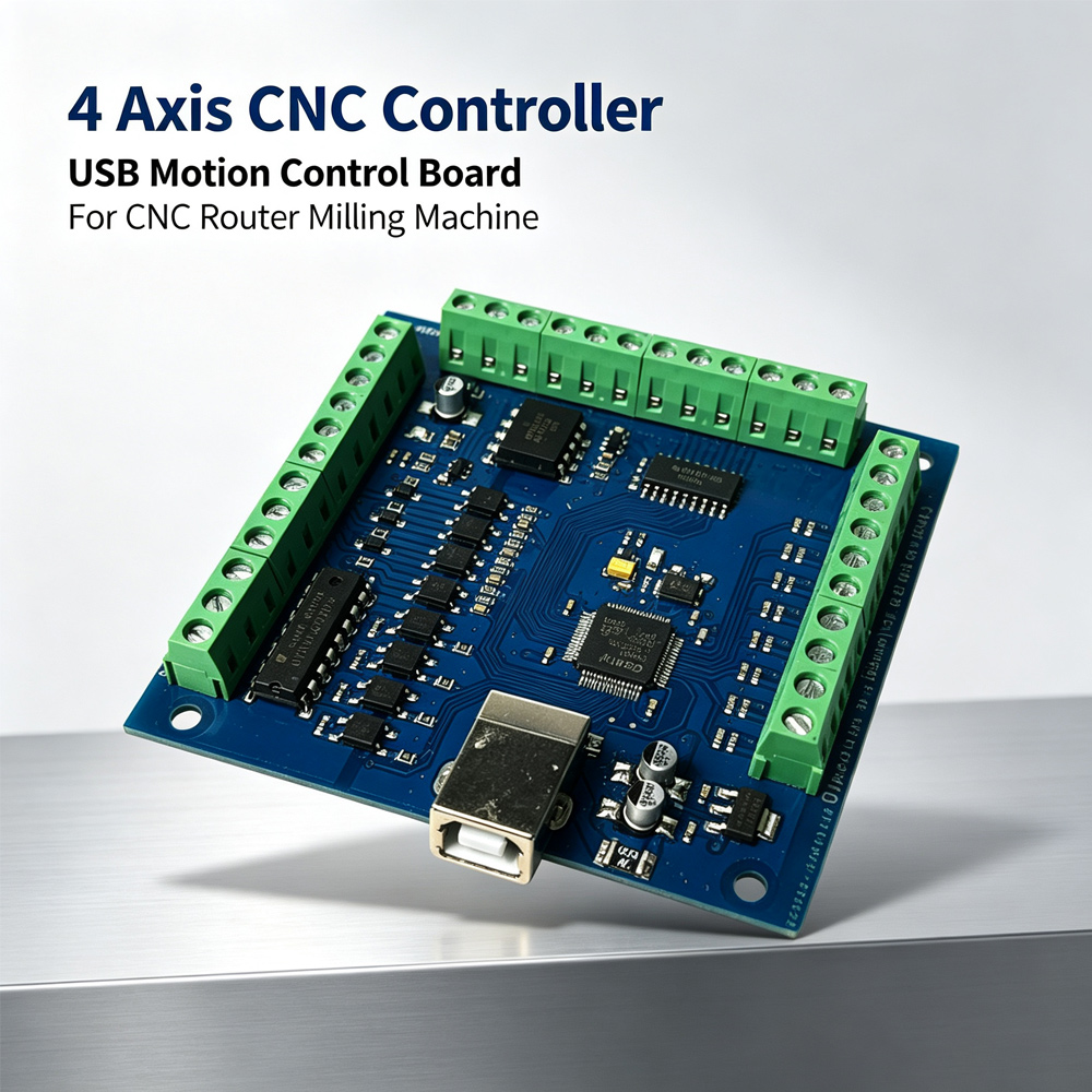 Tarjeta Controladora de Movimi - Mach3 Usb Cnc Controller 4 Axis 100Khz reseña y precio