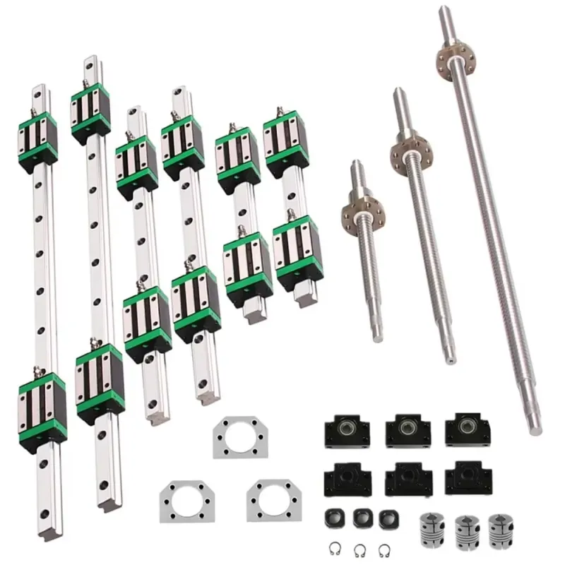 6 Juegos de Rieles Guía Lineal - Hgr20 Linear Guide Rail Ballscrew Set reseña y precio
