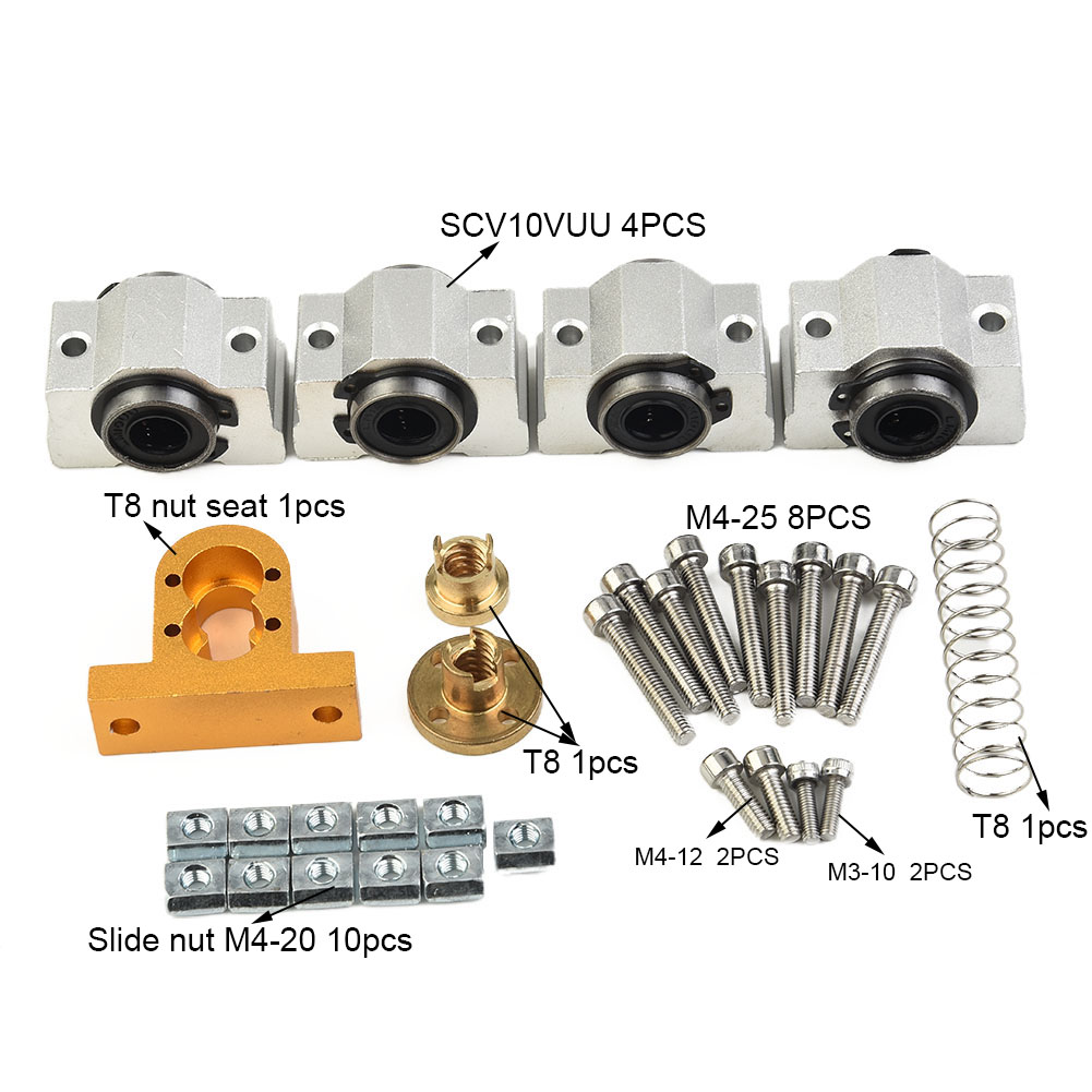 Kit de actualización de eje X  - Cnc 3018 Pro Max Metal reseña y precio