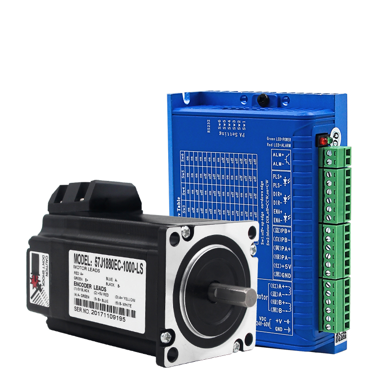 NEMA23 controlador de motor pa - Nema 23 Closed Loop Stepper Motor Driver Kit reseña y precio
