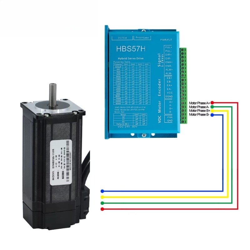 Kit de motor paso a paso de ci - Nema 23 Closed Loop Stepper Motor Driver Kit reseña y precio